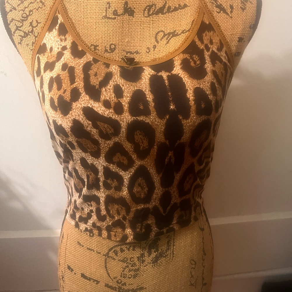 Leopard Print halter top